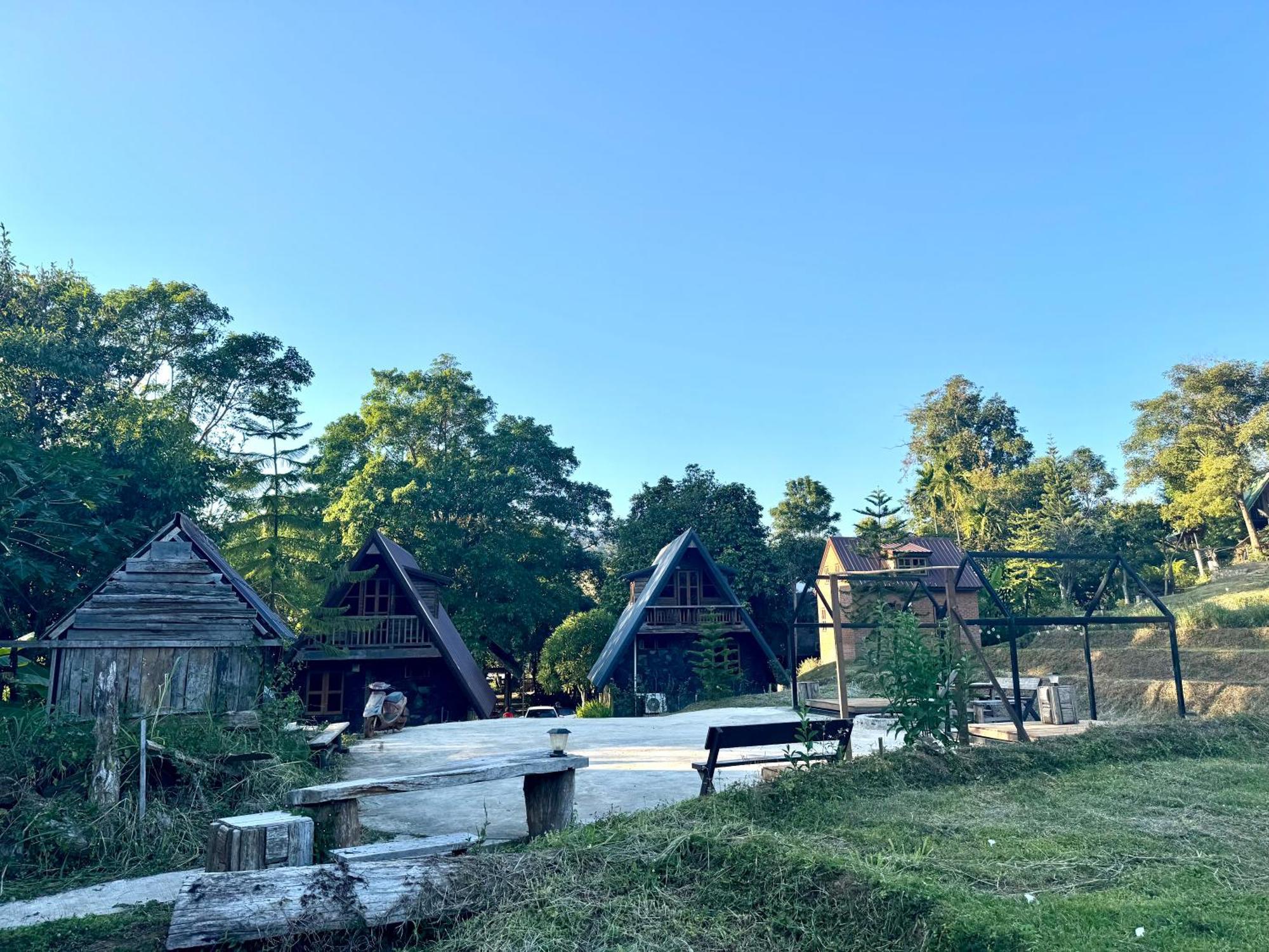 Отель Ban Kaew Mo Ra Glamping & Restaurant Pang Mapha Экстерьер фото