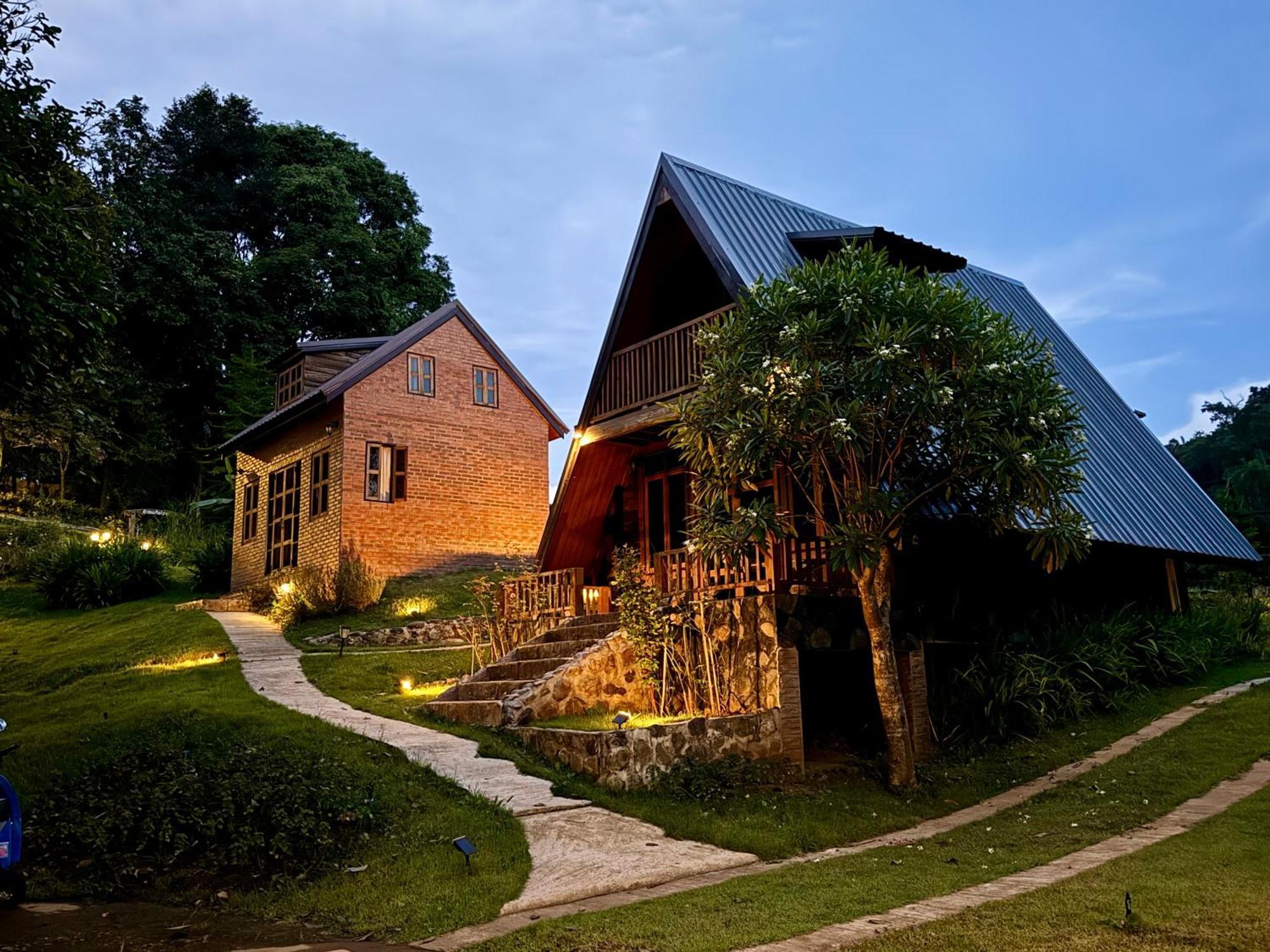 Отель Ban Kaew Mo Ra Glamping & Restaurant Pang Mapha Экстерьер фото
